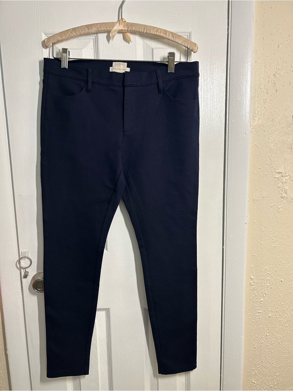 J.Crew The Gigi Pant Navy Blue Slim 
Ankle Career Stretch Pants Women’s 10P